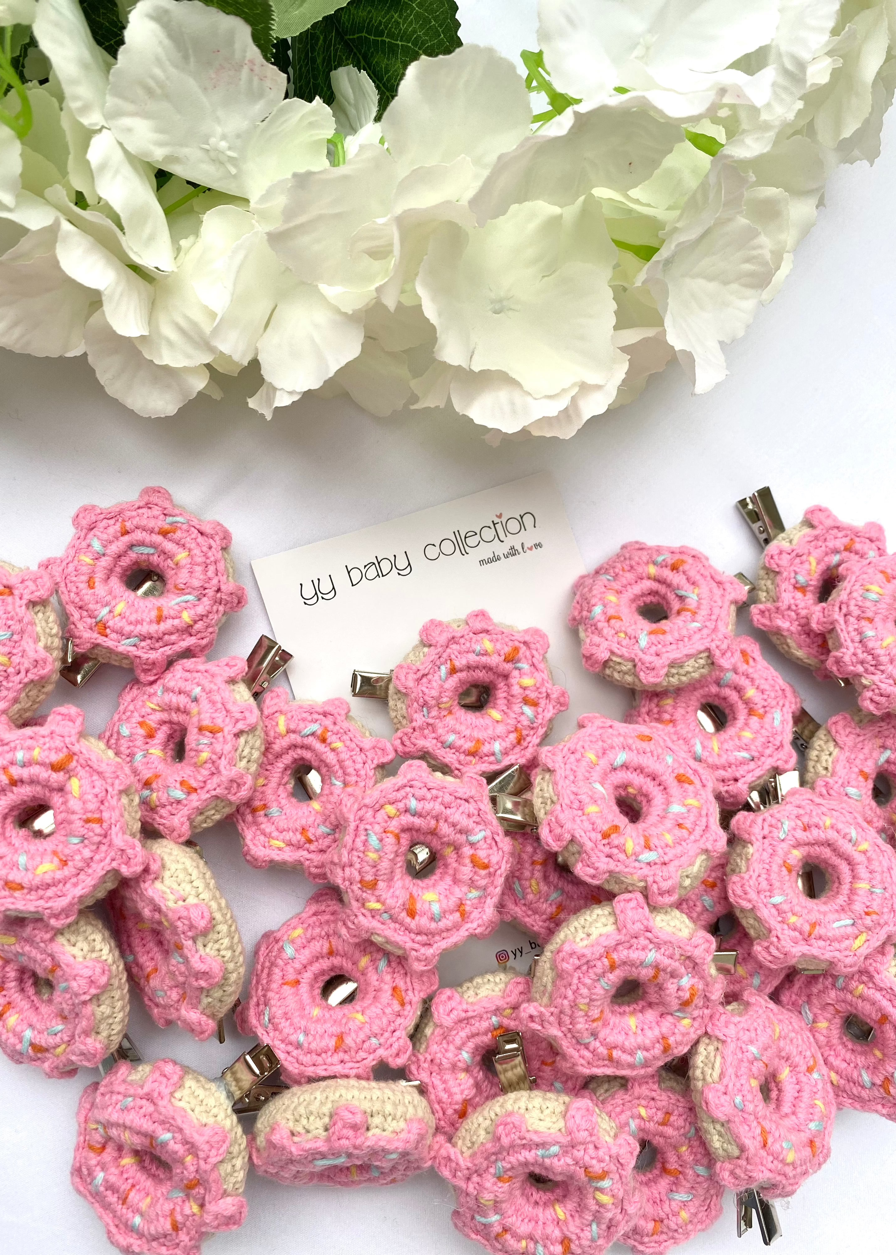 Amigurumi Hair Clips