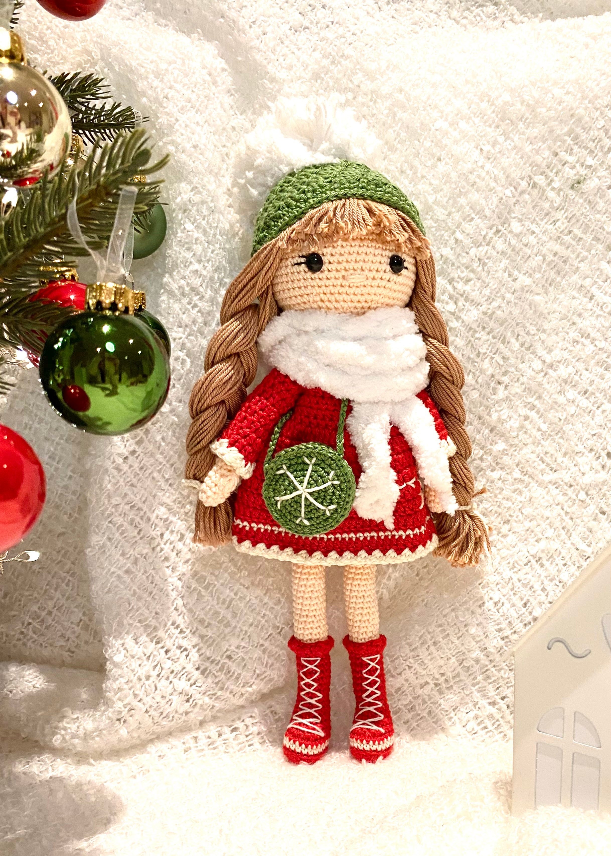 Diana Christmas Doll 30cm