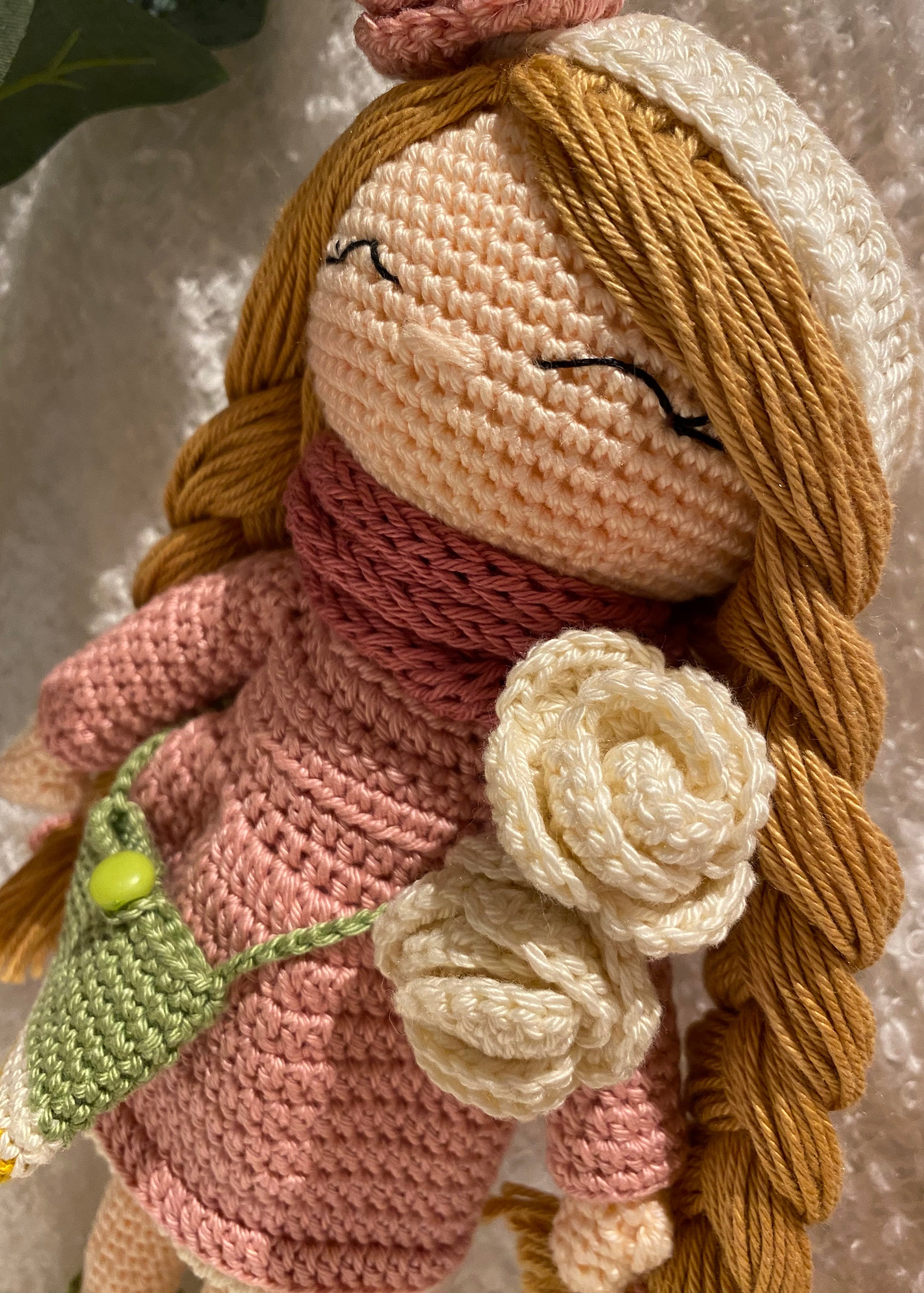 Diana Spring Crochet Doll 30cm