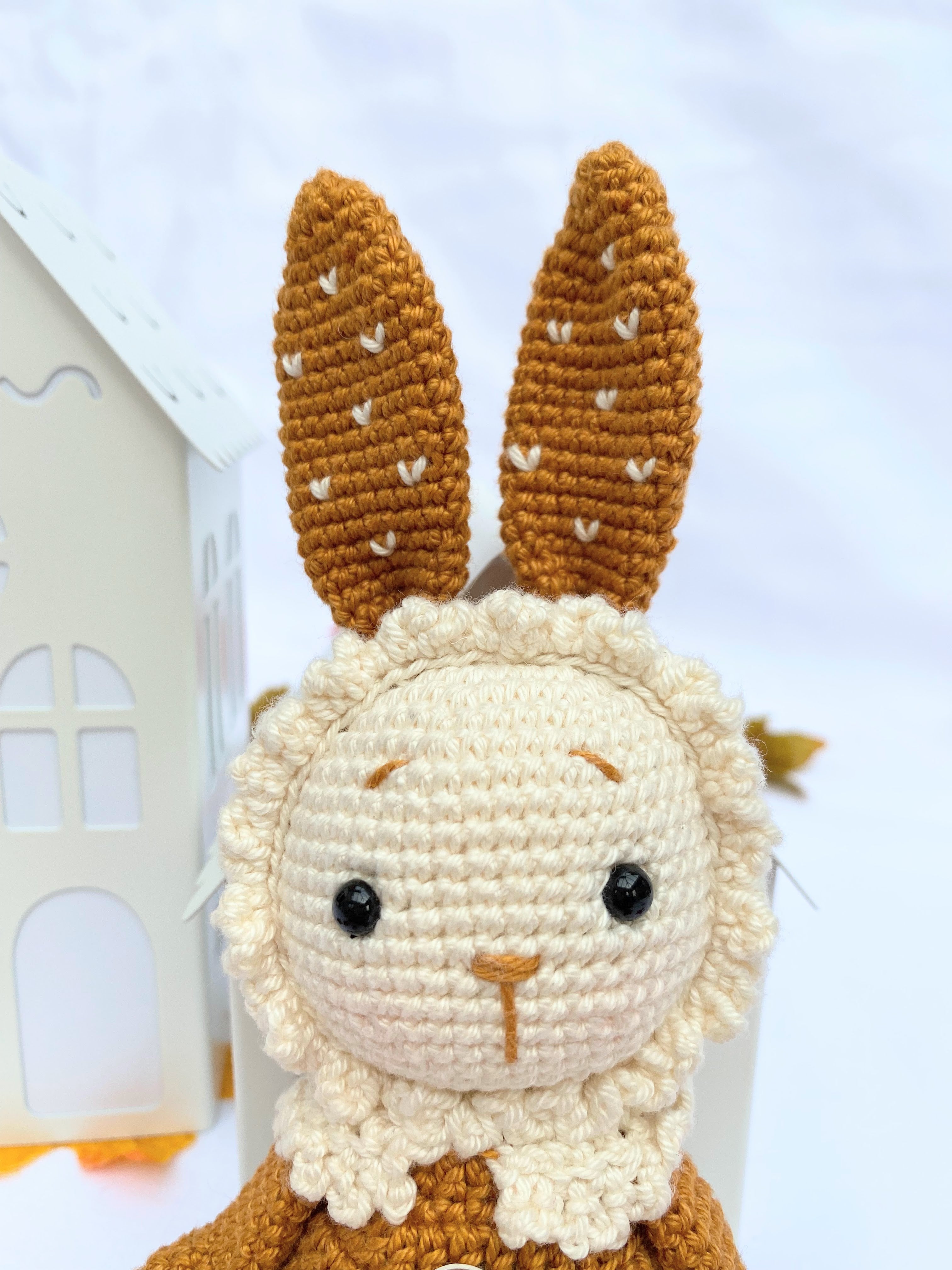 Perla Rabbit Crochet Toy 27cm