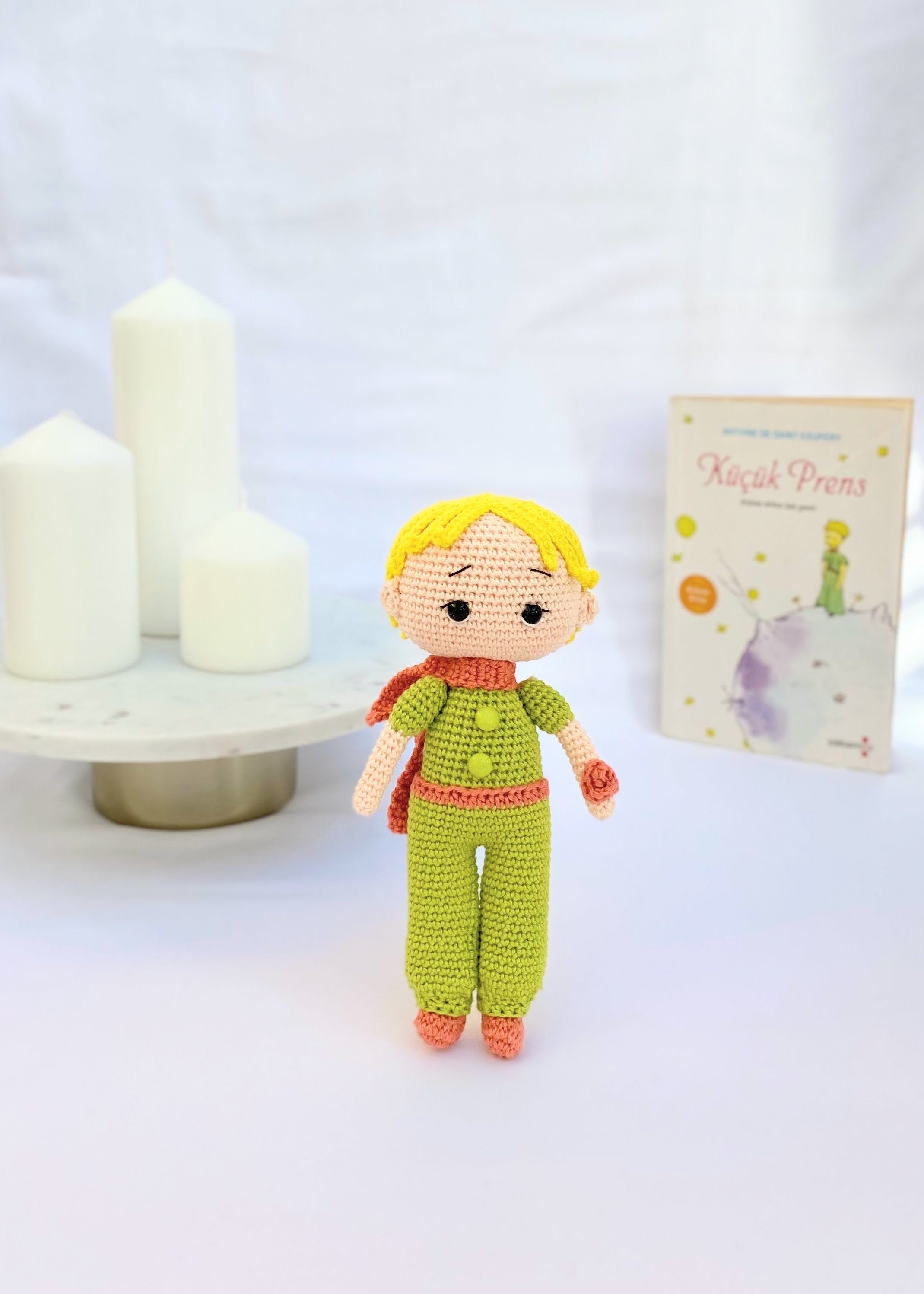 Little Prince Crochet Toy 25cm