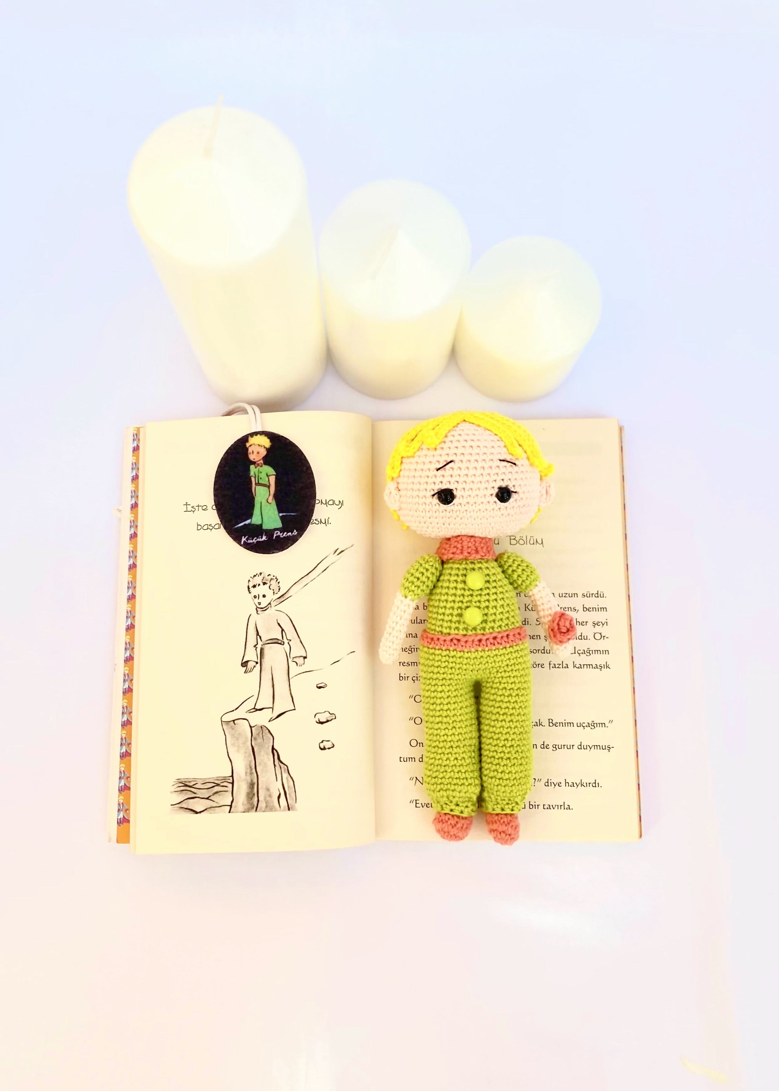 Little Prince Crochet Toy 25cm