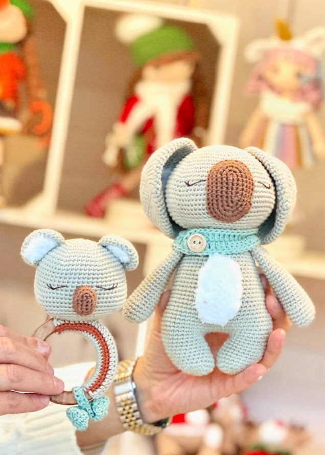 koala crochet set