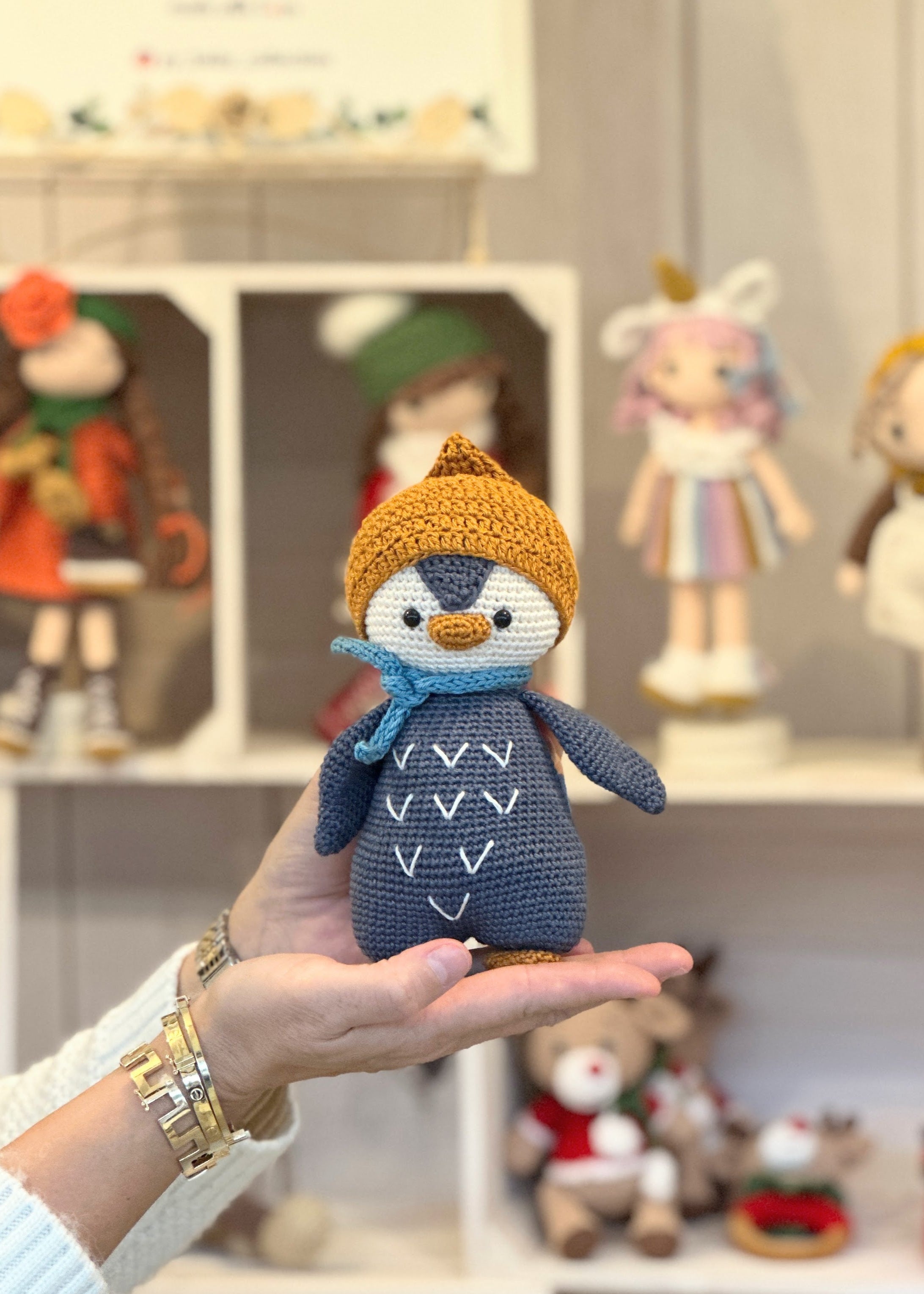 Pascal Pingu Crochet Toy 25cm