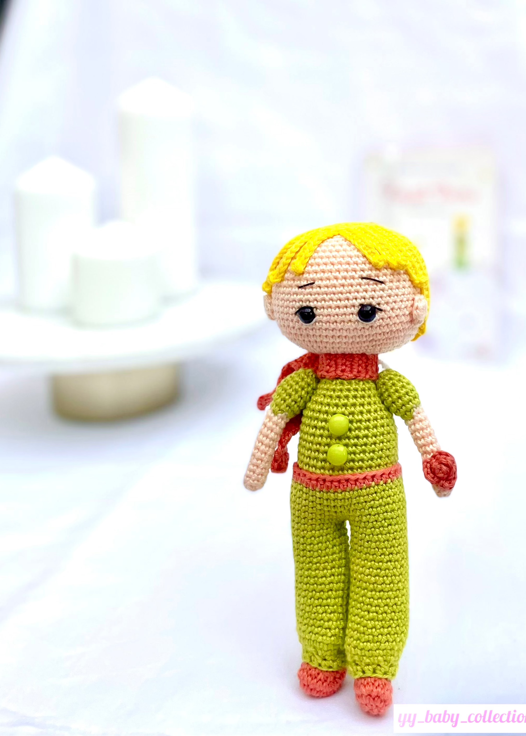 Little Prince Crochet Toy 25cm